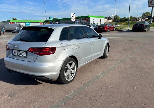 Audi A3 cena 55000 przebieg: 260000, rok produkcji 2013 z Gorzów Śląski małe 277